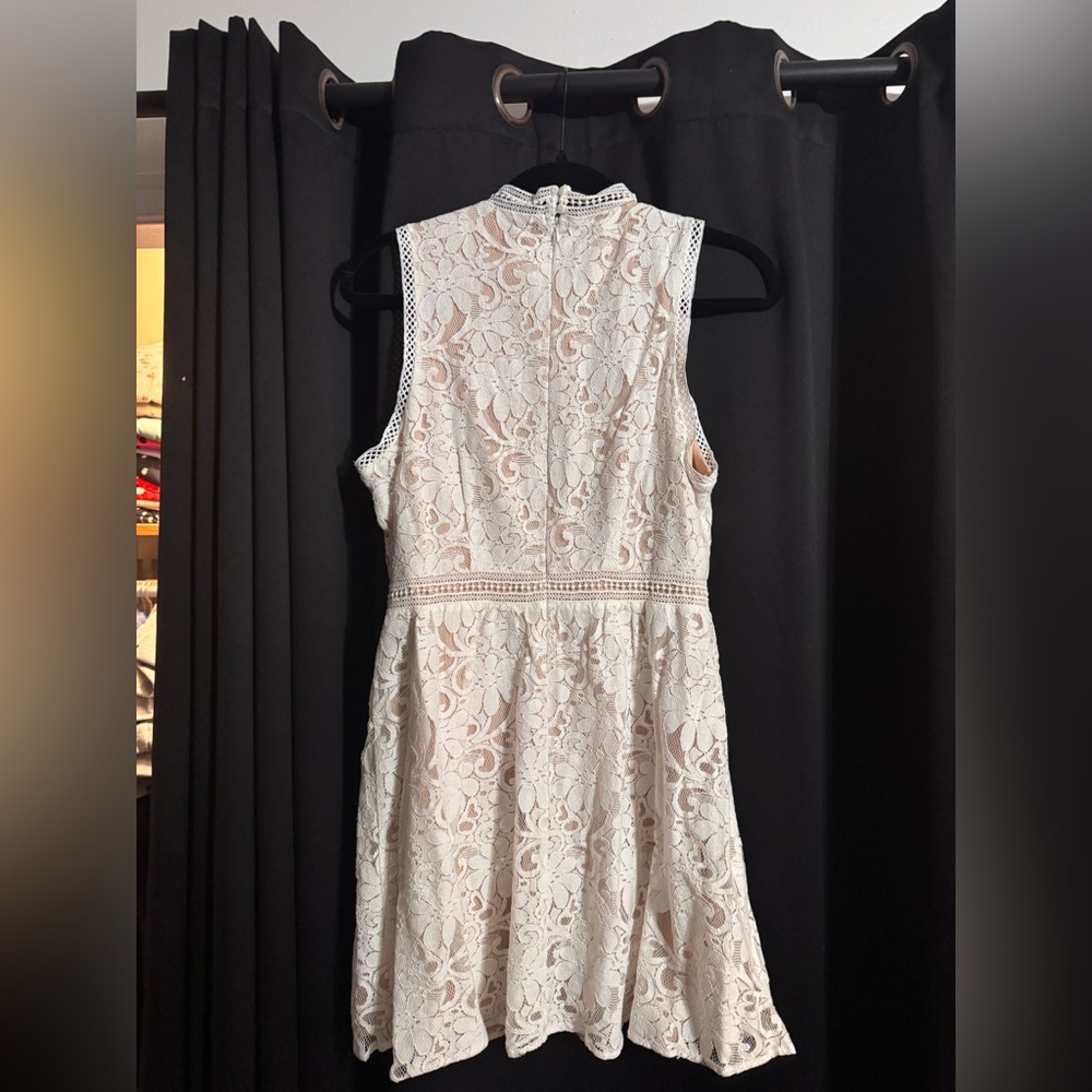 Altar'd State White Lace Mini Dress - Picture 3 of 6
